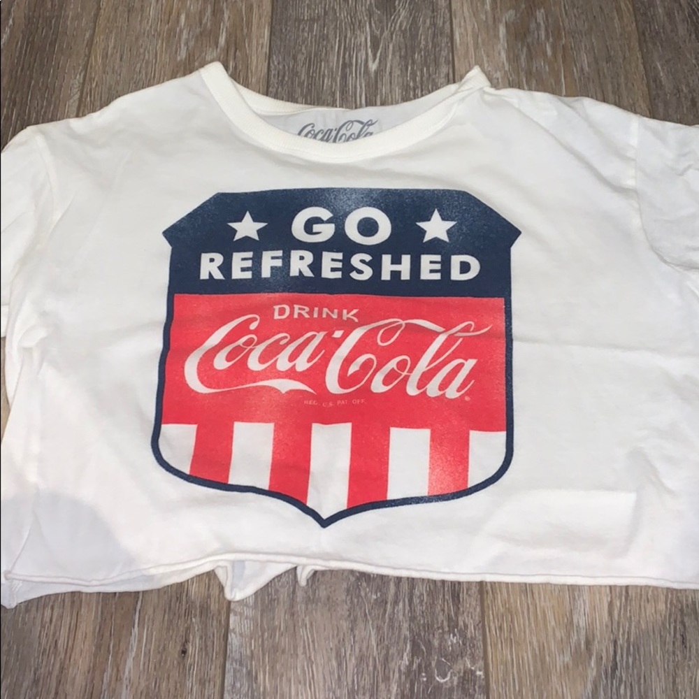 COCA COLA CROP TOP